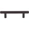 Jeffrey Alexander 96 mm Center-to-Center Dark Bronze Key Largo Cabinet Bar Pull 152ORB - alternate 6